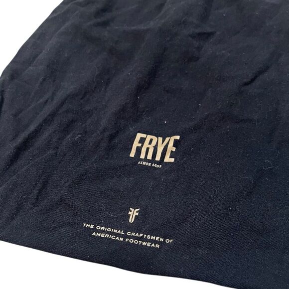 Frye Black Clothe Logo Drawstring Dust Bag - Picture 2 of 4